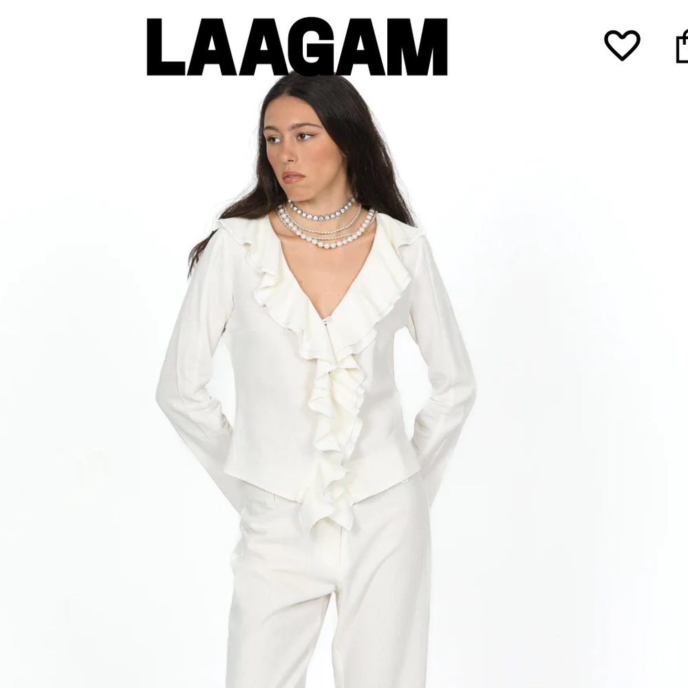 AILEEN WHITE BLOUSE